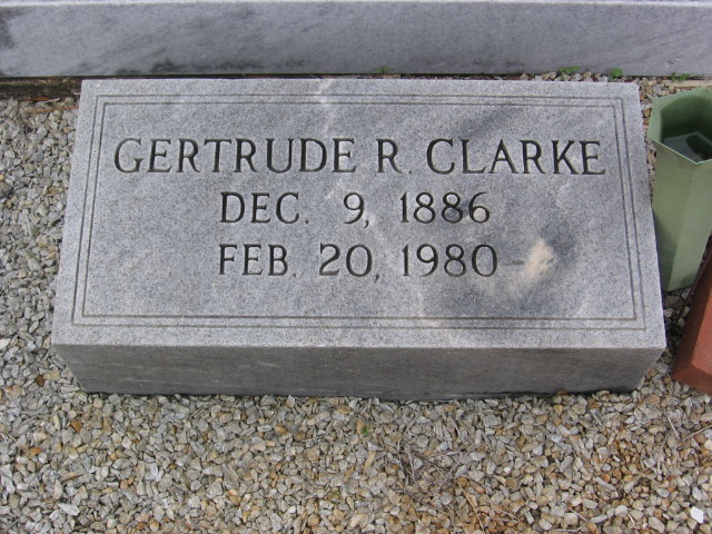 Gertrude Randall (Dec. 9, 1886 - Feb. 20, 1980) Gertrude Randall (Dec. 9, 1886 - Feb. 20, 1980)