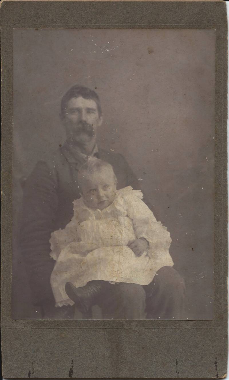 Henry Oran Randall with [[carey_enoch_randall|Carey Enoch Randall]], Circa 1902.