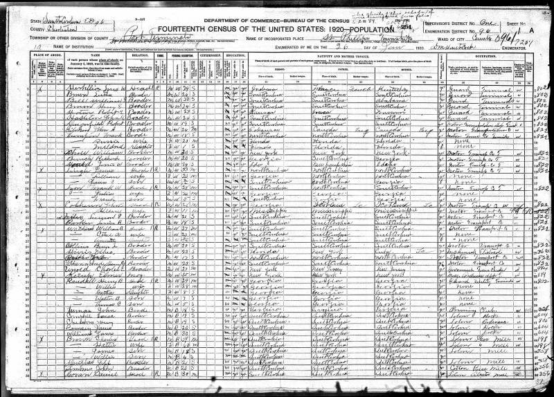 1920 United States Federal Census ("Randall. Henry B." begins at line 34) 1920 United States Federal Census ("Randall. Henry B." begins at line 34)